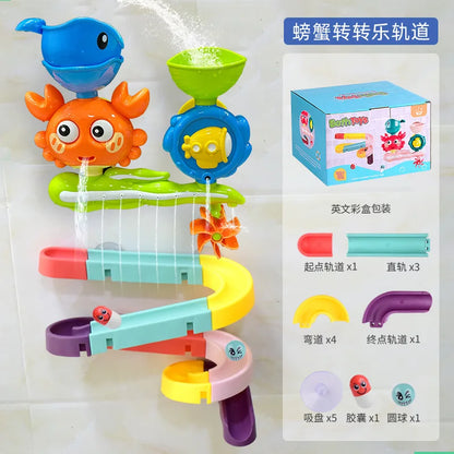 Baby Bathtub Water Play Set – Rotating Sprinkler Fun