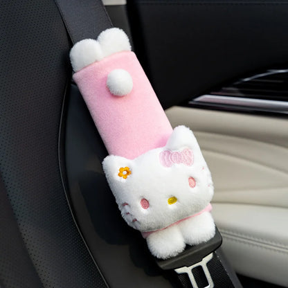 Hello Kitty Car Neck Pillow Plush Headrest Support Comfort