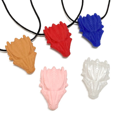 Silicone Teether Dragon Necklace – Safe Soothing Relief
