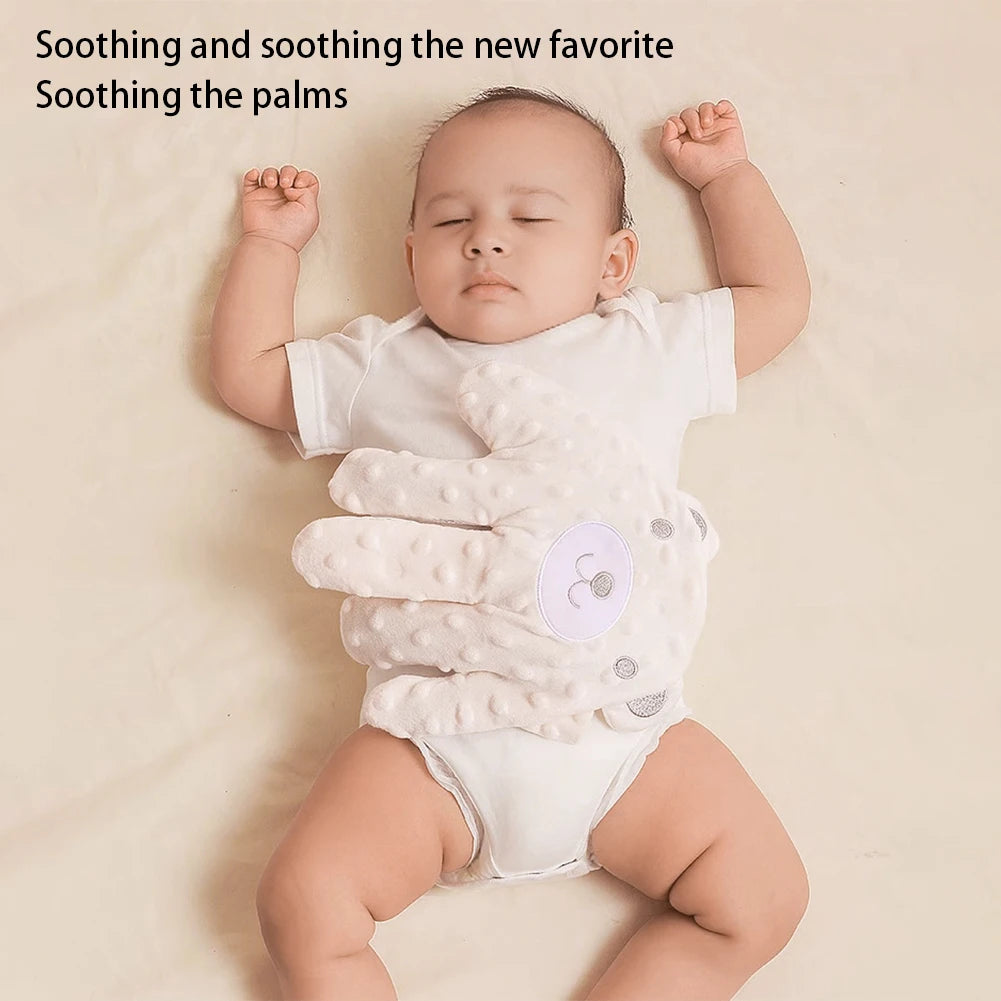 Baby Sleep Aid Pillow with Soothing Palms for Calm Sleep