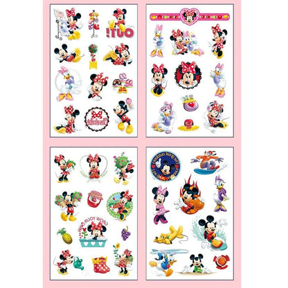 Temporary Tattoo Stickers for Kids – Cute Cartoon Party Fun