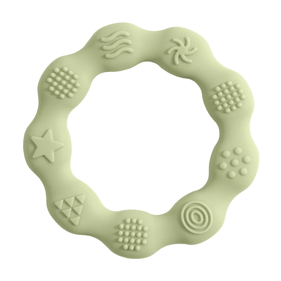 Baby Silicone Teether Toy – Soothing Relief & Healthy Gums