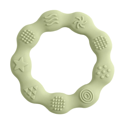 Baby Silicone Teether Toy – Soothing Relief & Healthy Gums
