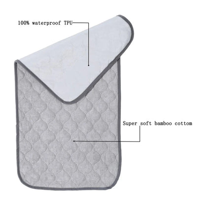 Baby Diaper Mat – Waterproof, Portable & Soft Changing Pad