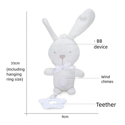 Baby Sensory Hanging Rattle – Soft Plush Learning Toy