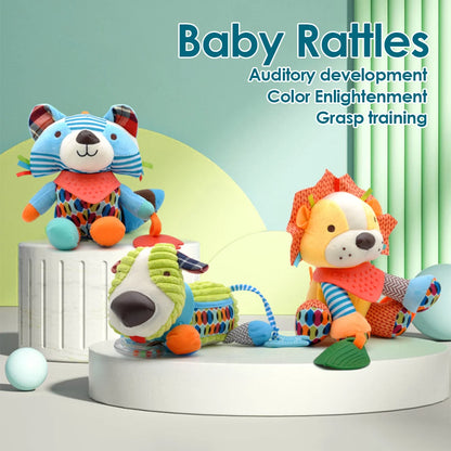 Montessori Baby Toys Plush Animal Doll – Soft Sensory Comfort