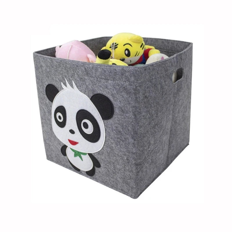 Foldable Toy Storage Box – Cute Organizer for Kids’ Room
