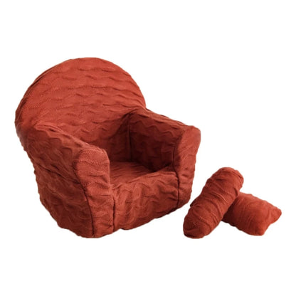Infant Mini Sofa for Photoshoot – Comfortable & Portable Seat