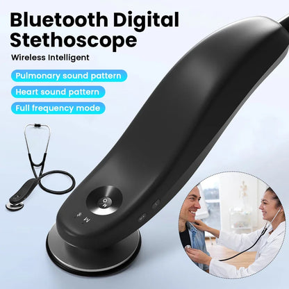 Electronic Stethoscope with Bluetooth – 40× Clear Amplification