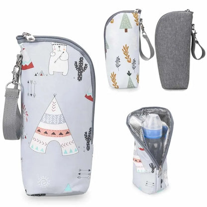 Baby Bottle Warmer Bag – Portable & Insulated