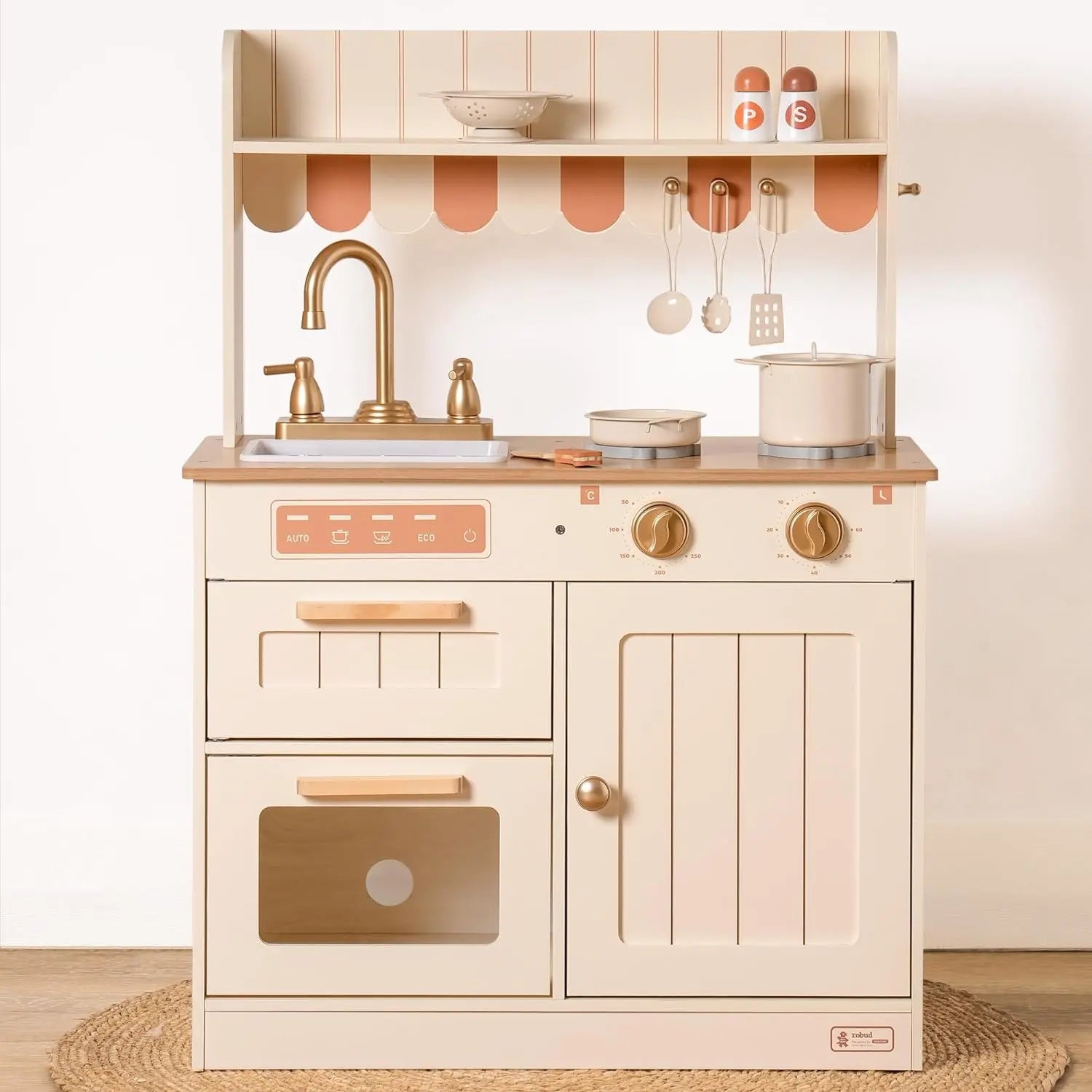 premium wooden play kitchen - KentDO
