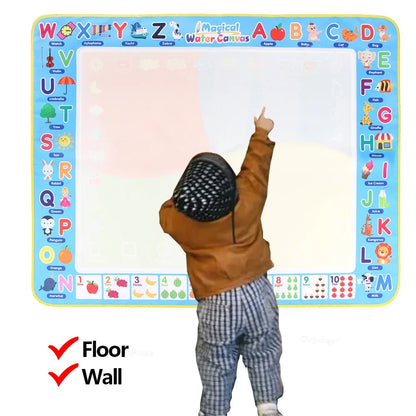 Magic Water Drawing Mat – Reusable Mess-Free Learning Fun