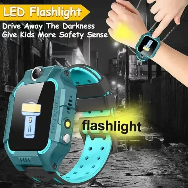 Kids 4G Smart Watch GPS SOS Call Camera Waterproof
