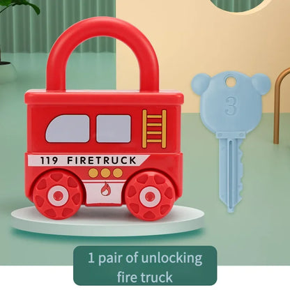 Montessori Lock & Key Toy – Number Learning & Sensory Fun