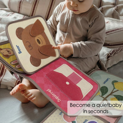 Montessori Busy Book – Early Learning Puzzle & Sensory Toy
