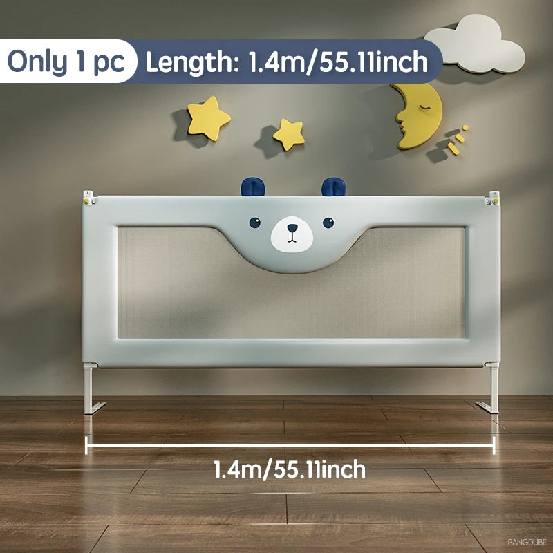 Baby Bed Guard Rail for Safer Sleep & Fall Protection