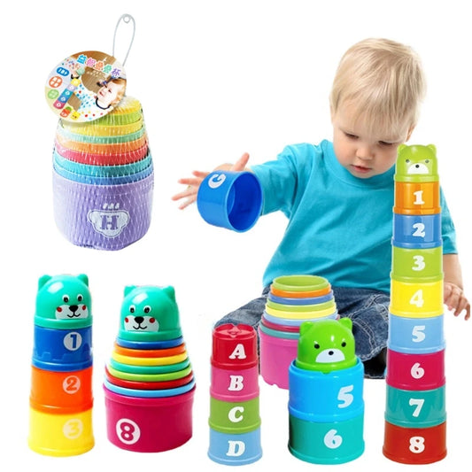 Montessori Stacking Cups – Early Learning & Fun Puzzle Toy