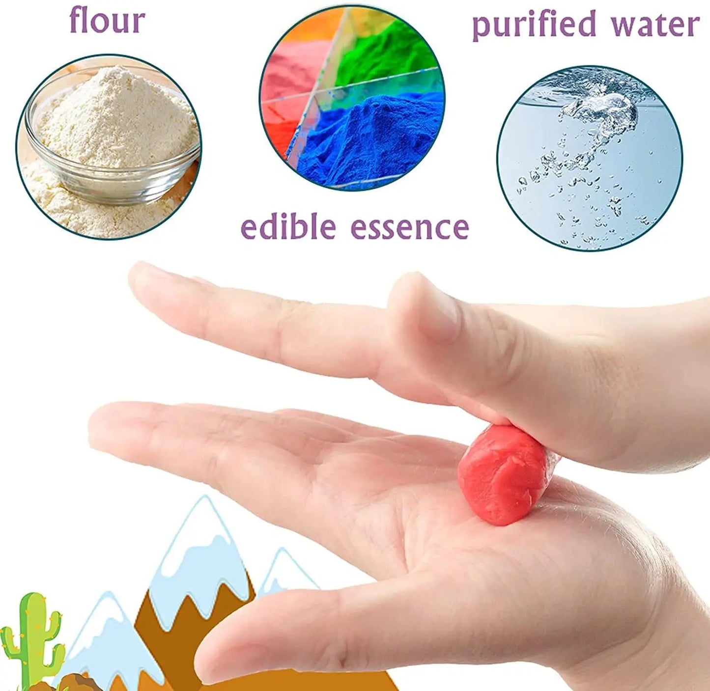 Dinosaur Playdough Set – Creative Learning Fun for Kids