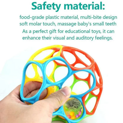Baby Toy Ball Rattle – Soft Sensory Learning Toy