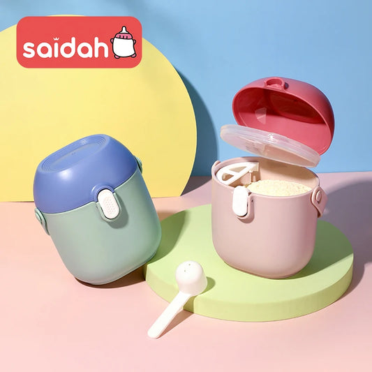 Portable Milk Powder Container – Large Capacity & Travel-Friendly