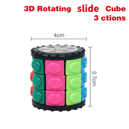 3D Rotating Puzzle Toy for Focus, Learning & Stress Relief