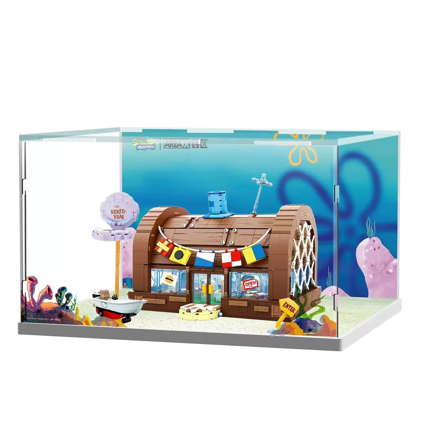 SpongeBob Krusty Krab Building Block Set – Creative Fun