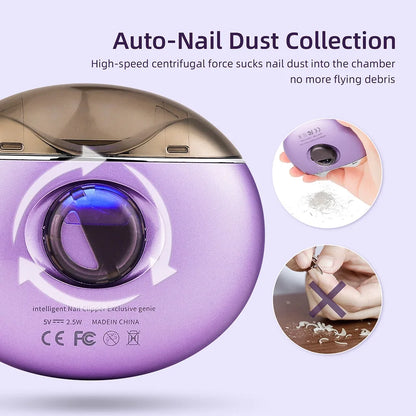 Electric Nail Clipper with UV Light – Safe & Easy Nail Care