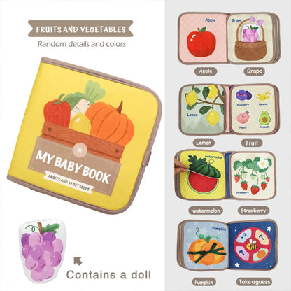 Montessori Busy Book – Early Learning Puzzle & Sensory Toy