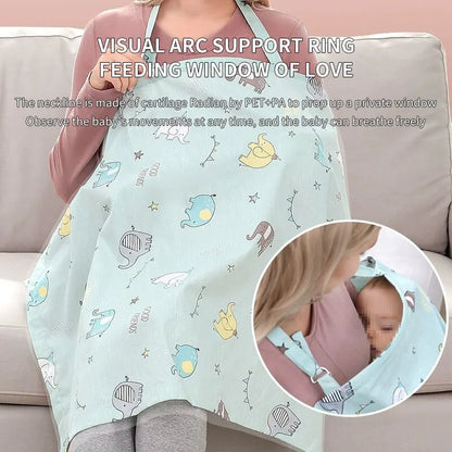 Breathable Nursing Cover – Lightweight Summer Privacy Shield