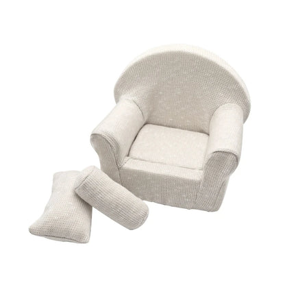 Infant Mini Sofa for Photoshoot – Comfortable & Portable Seat
