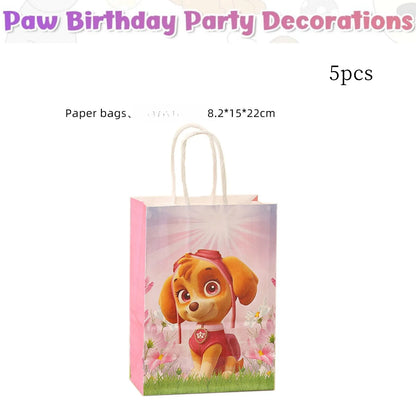 Paw Patrol Birthday Party Supplies – Skye Theme Tableware Set