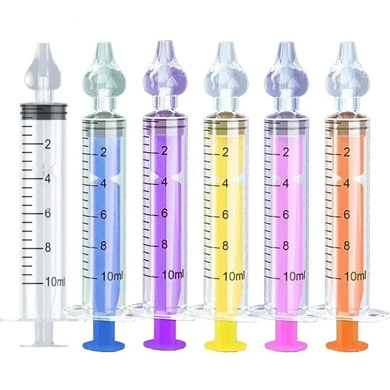 Baby Nasal Aspirator Syringe for Gentle & Hygienic Cleaning