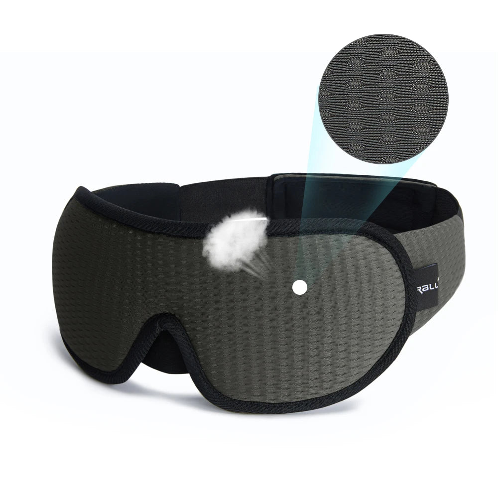 3D Sleep Mask – Total Light Blocking for Deep Rest