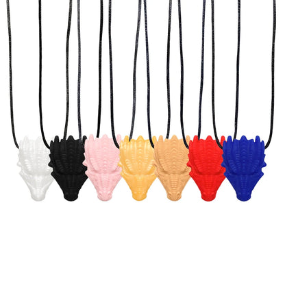 Silicone Teether Dragon Necklace – Safe Soothing Relief