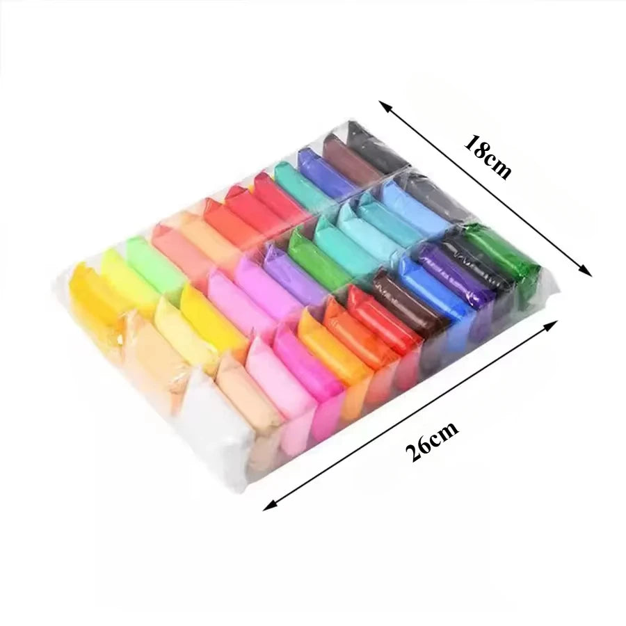 Easy clay ideas for beginners with colorful air dry clay