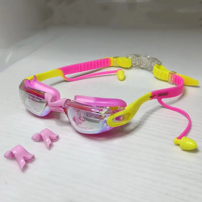 Kids Swimming Goggles with Anti-Fog & UV Protection