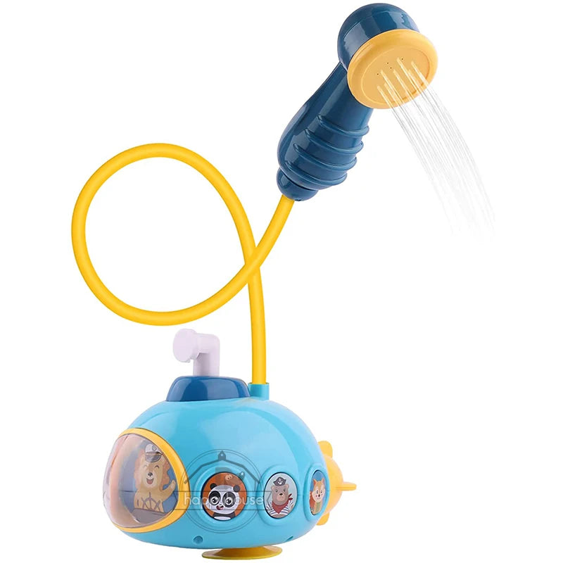 Baby Submarine Bath Toy – Electric Water Sprayer Fun