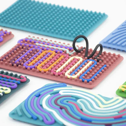 Sensory Activity Board – Montessori Stress Relief Toy for Kids