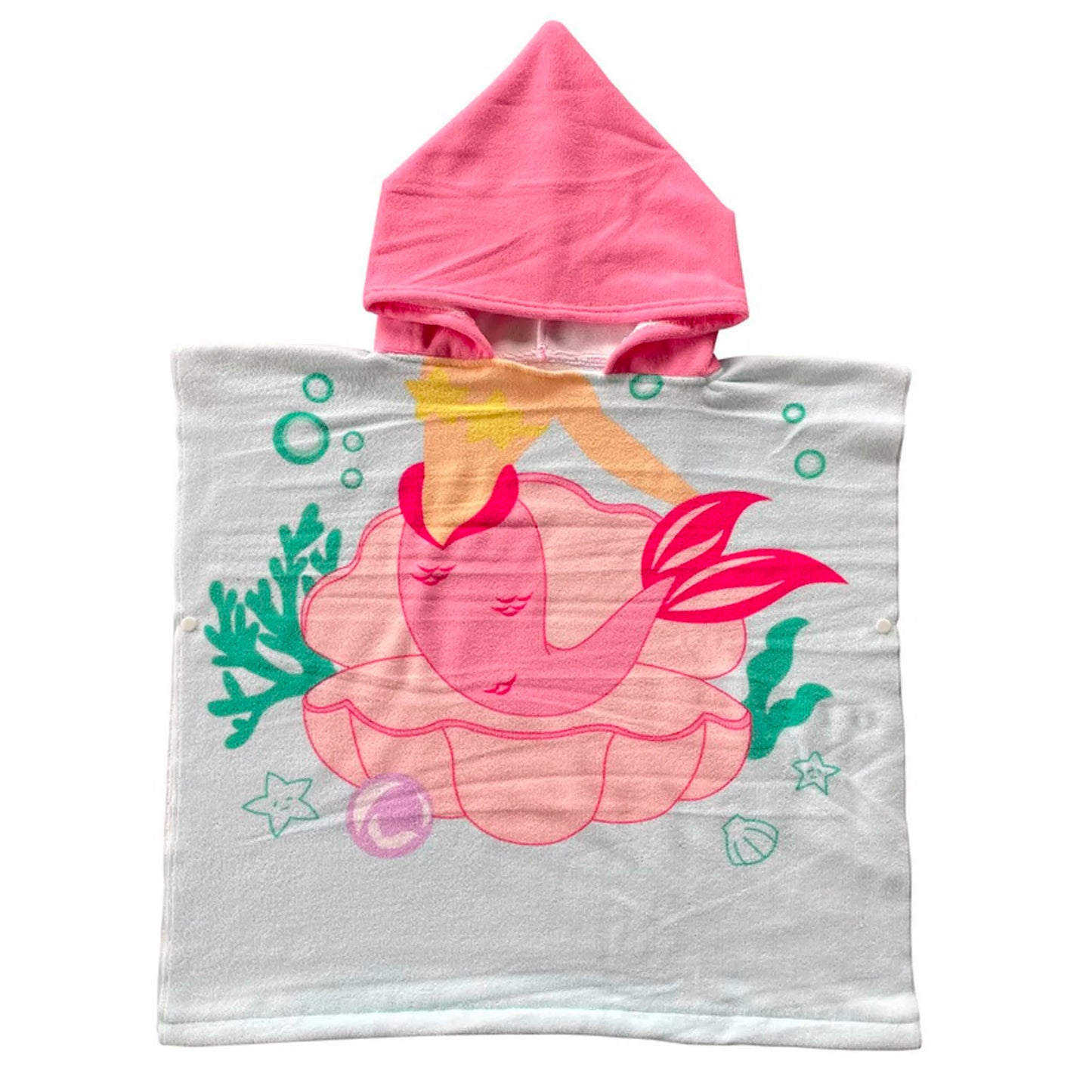 Baby Stitch Hooded Bath Towel – Soft & Quick-Dry Robe