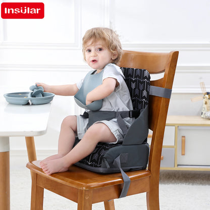 Portable Baby Booster Seat – Foldable, Anti-Slip, Travel Friendly