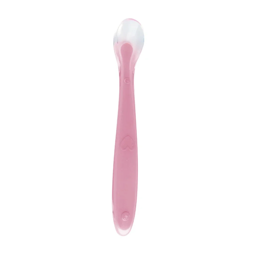 Baby Silicone Feeding Spoon Set – Soft Tip & Portable Box