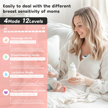 Wearable Electric Breast Pump – Hands-Free & Comfortable