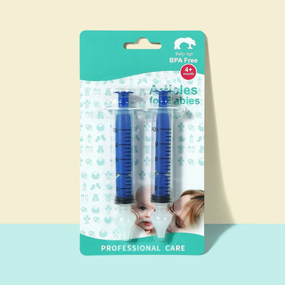 Baby Nasal Aspirator Syringe for Gentle & Hygienic Cleaning