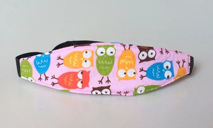 Baby Car Seat Head Support – Adjustable Sleeping Headrest Strap