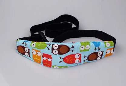 Baby Car Seat Head Support – Adjustable Sleeping Headrest Strap