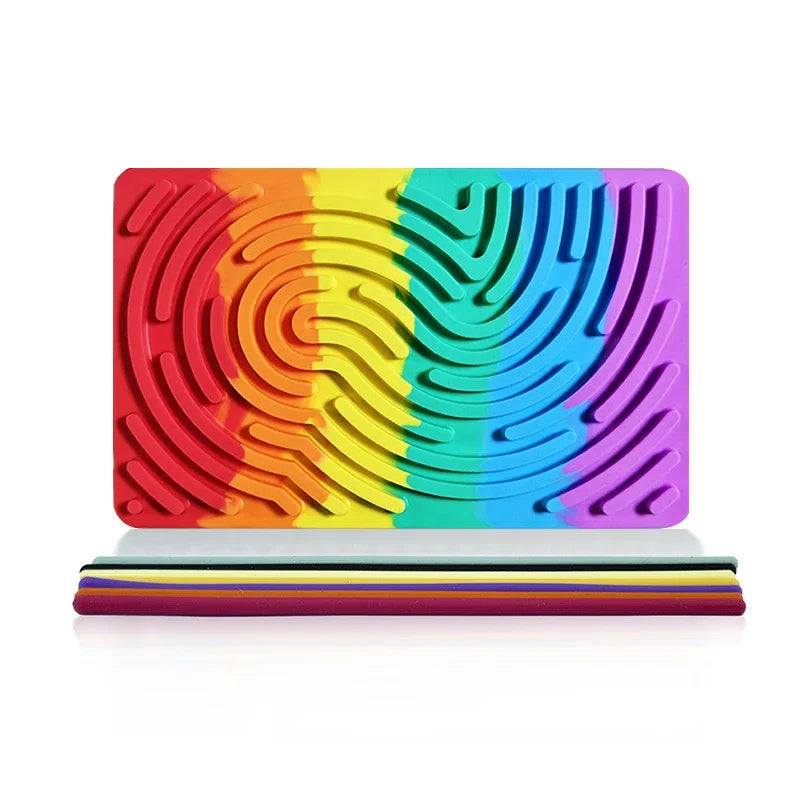 Sensory Activity Board – Montessori Stress Relief Toy for Kids