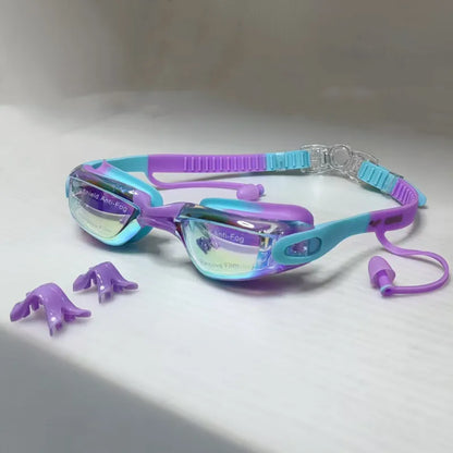 Kids Swimming Goggles with Anti-Fog & UV Protection