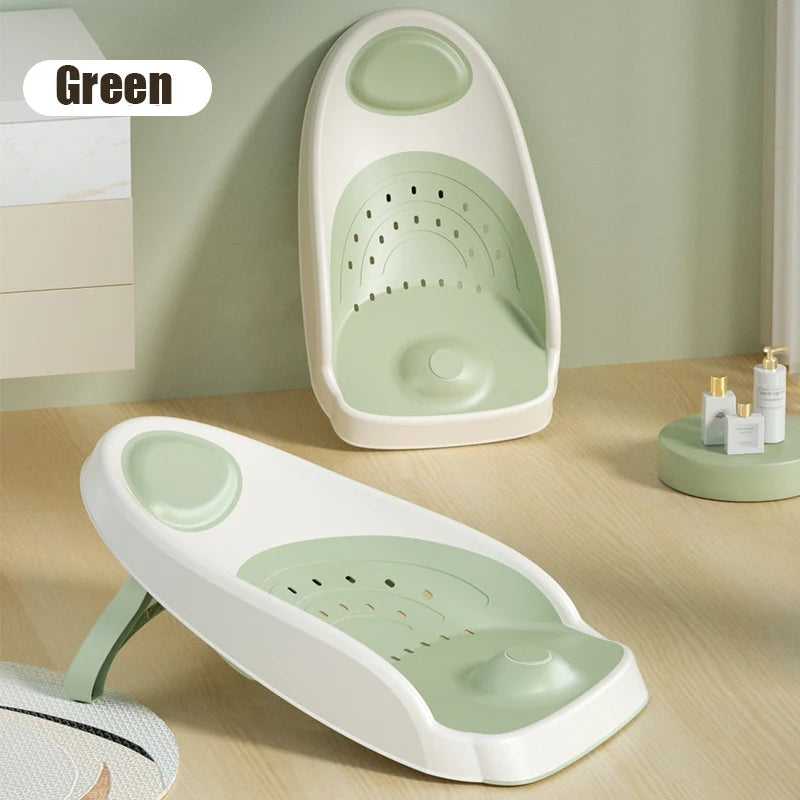 Baby Bath Support for Newborns – Non-Slip Thermometer Bed