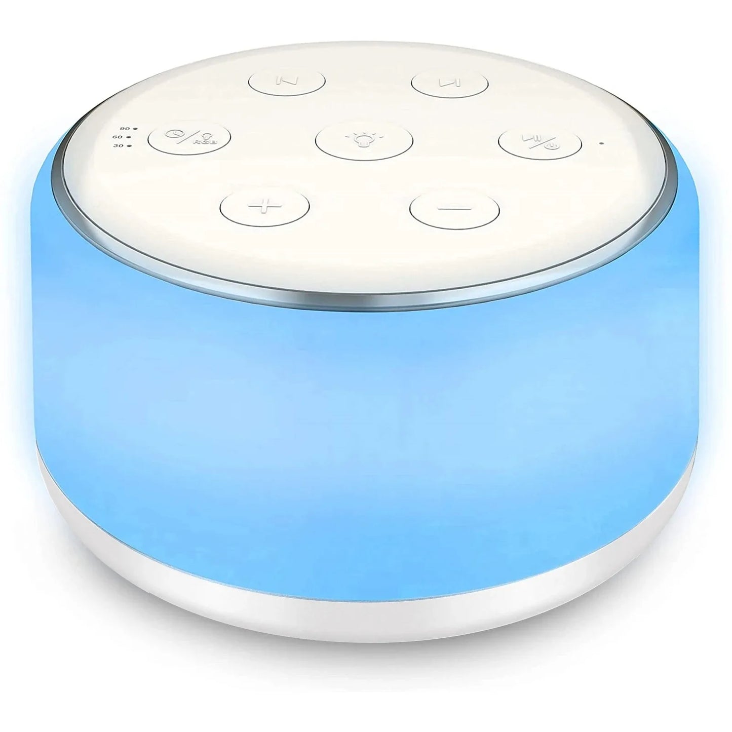 White Noise Machine for Baby – 34 Sounds & 7-Color Night Light