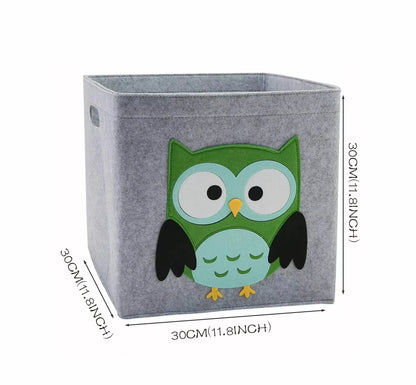 Foldable Toy Storage Box – Cute Organizer for Kids’ Room